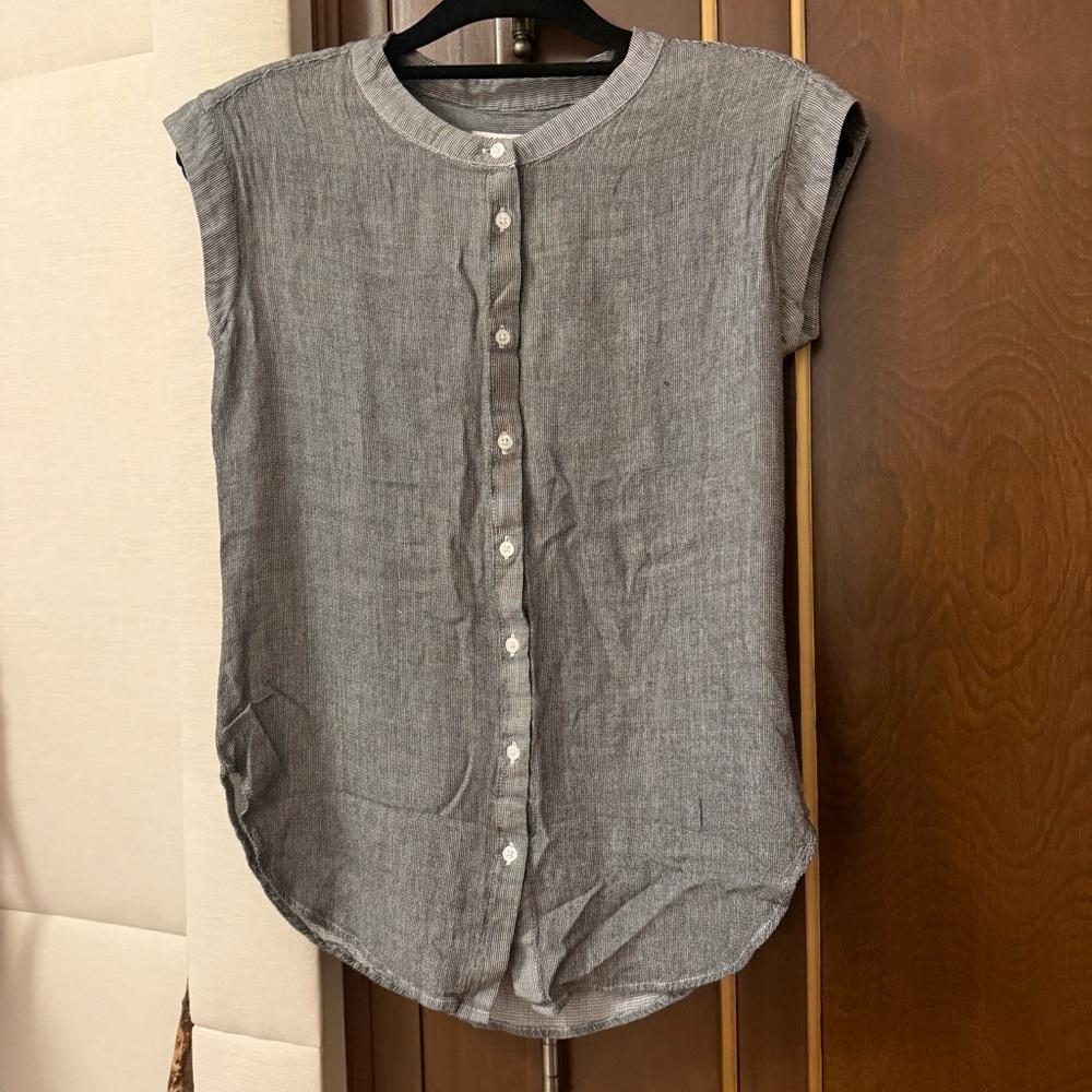 Reitmans Charcoal Button-Down Women's Shirt✅PRELOVED✅